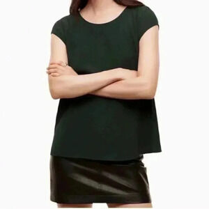 Wilfred Free Juliger Blouse, Deep Green, Size S